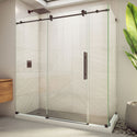 DreamLine SE6172F320VDX06 Enigma-X Clear Sliding Shower Enclosure in Oil Rubbed Bronze