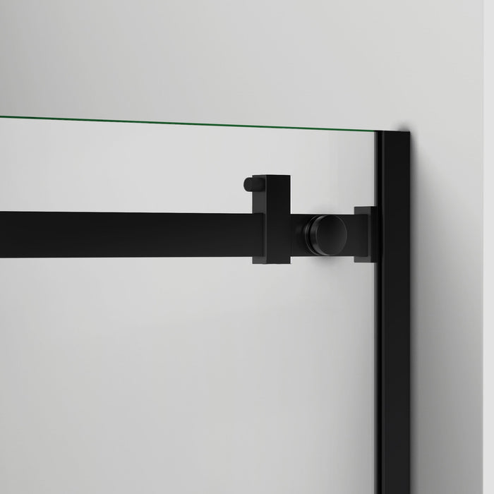 DreamLine SHDR-64606210-09 Enigma Air 56-60" W x 62" H Frameless Sliding Tub Door in Satin Black