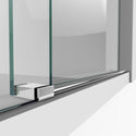 DreamLine SHDR-61607610-08 Enigma-X 56-60"W x 76"H Fully Frameless Sliding Shower Door in Polished Stainless Steel - Bath4All