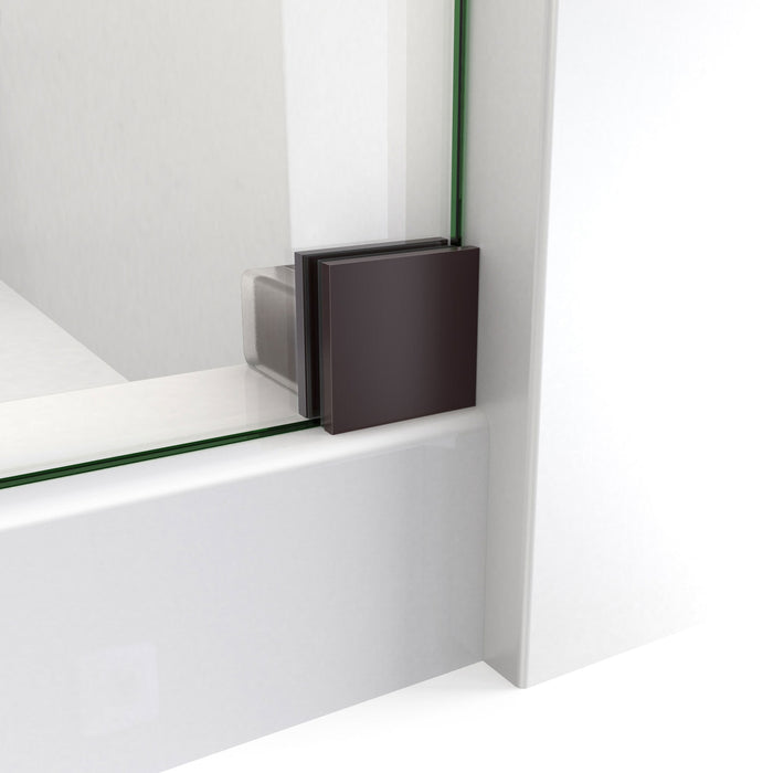DreamLine SE6160F320VDX06 Enigma-X 32 1/2"D x 60 3/8"W x 76"H Clear Sliding Shower Enclosure in Oil Rubbed Bronze