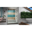 DreamLine SHDR-61607610-08 Enigma-X 56-60"W x 76"H Fully Frameless Sliding Shower Door in Polished Stainless Steel - Bath4All