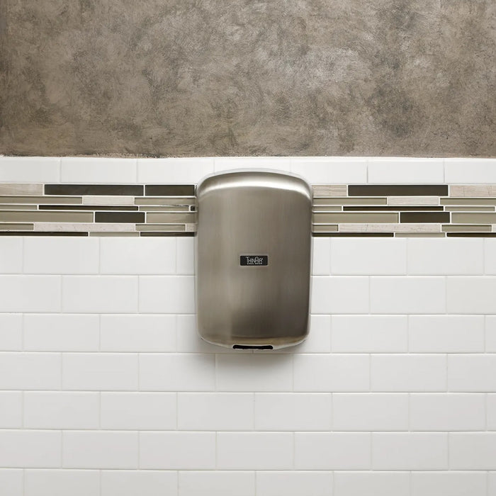 Excel Dryer 324111 ThinAir TA-SB High-Speed Automatic ADA Hand Dryer, Brushed Stainless, 110 - 120V