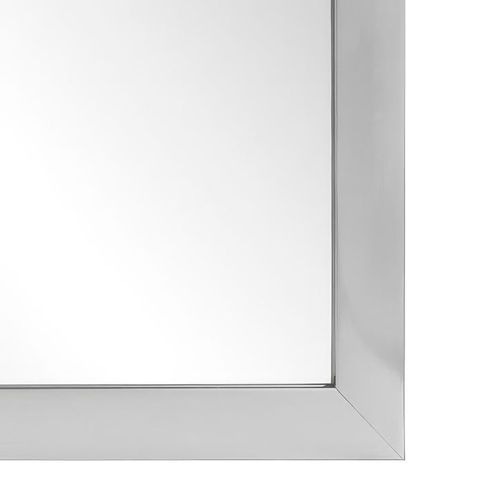 Rangaire Jensen FM3060CC2SNF 30" x 60" Framed Mirror with 2" Satin Nickel Frame