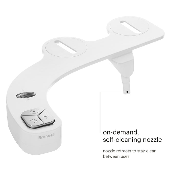 Brondell FSP-150 FreshSpa Precision Essential Bidet Attachment with Single Nozzle