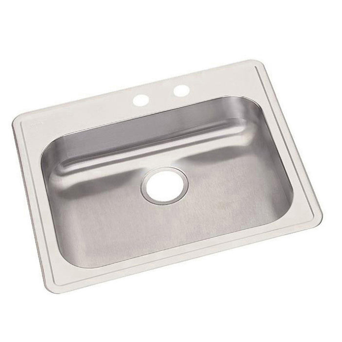 Elkay GE12521MR2 Stainless Steel Single-Bowl Drop-In Sink