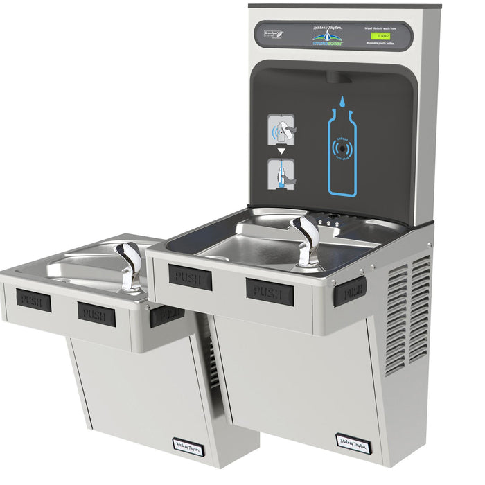 Elkay HTHB-HAC8BLRSS-NF Bottle Filling Station with Water Cooler
