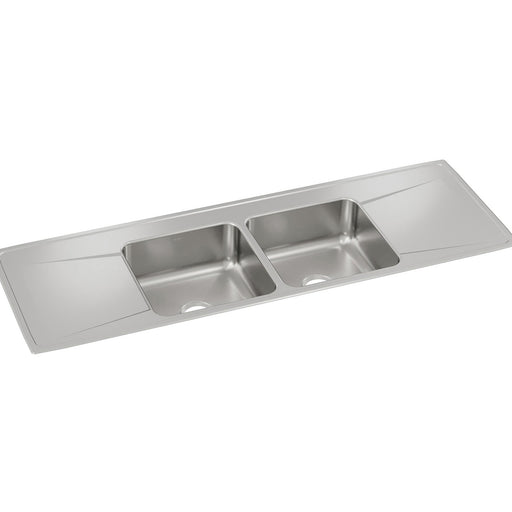 Elkay ILR6622DD0 Stainless Steel Double-Bowl Drop-In Kitchen Sink