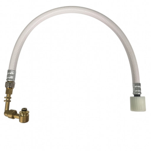 The TOTO THU9860 is a replacement flexible hose assembly for TOTO WASHLET bidet seats, providing a reliable water supply connection for warm water cleansing functions.