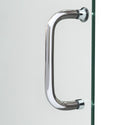 DreamLine SHDR-0948720-01-FR Infinity-Z 44-48"W x 72"H Semi-Frameless Sliding Shower Door, Frosted Glass in Chrome - Bath4All