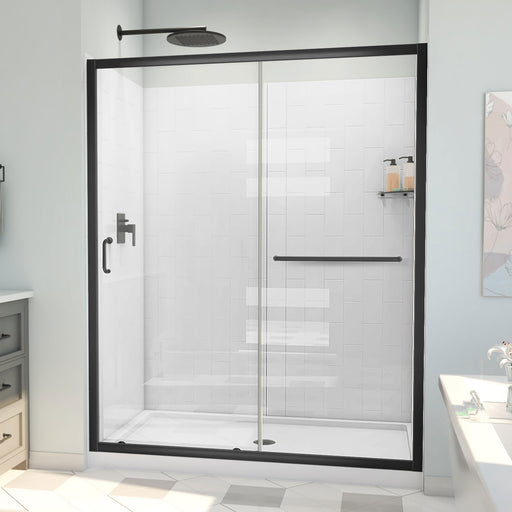 DreamLine D2096032XXC0009 Infinity-Z Sliding Shower Door, Base,, Wall Kit