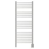 Amba DCB Jeeves Model D Curved 20 Bar Hardwired Towel Warmer in Brushed