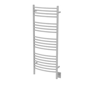 Amba DCW Jeeves Model D Curved 20 Bar Hardwired Towel Warmer in White