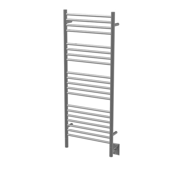 Amba DSB Jeeves Model D Straight 20 Bar Hardwired Towel Warmer in Brushed