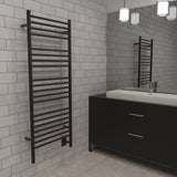 Amba DSO Jeeves Model D Straight 20 Bar Hardwired Towel Warmer in Oil Rubbed Bronze