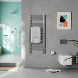 Amba DSP Jeeves Model D Straight 20 Bar Hardwired Towel Warmer in Polished