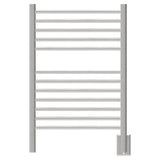 Amba ESB Jeeves Model E Straight 12 Bar Hardwired Towel Warmer in Brushed