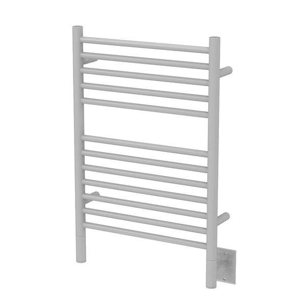 Amba ESW Jeeves Model E Straight 12 Bar Hardwired Towel Warmer in White