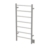 Amba FSP Jeeves Model F Straight 7 Bar Hardwired Drying Rack in Polished