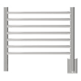 Amba HCP Jeeves Model H Curved 7 Bar Hardwired Towel Warmer in Polished