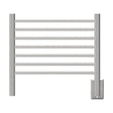 Amba HSB Jeeves Model H Straight 7 Bar Hardwired Towel Warmer in Brushed