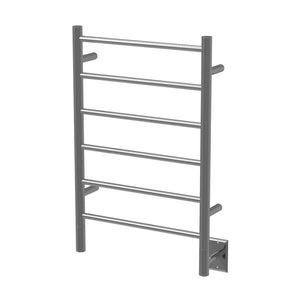 Amba JSB Jeeves Model J Straight 6 Bar Hardwired Drying Rack in Brushed