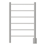 Amba JSP Jeeves Model J Straight 6 Bar Hardwired Drying Rack in Polished