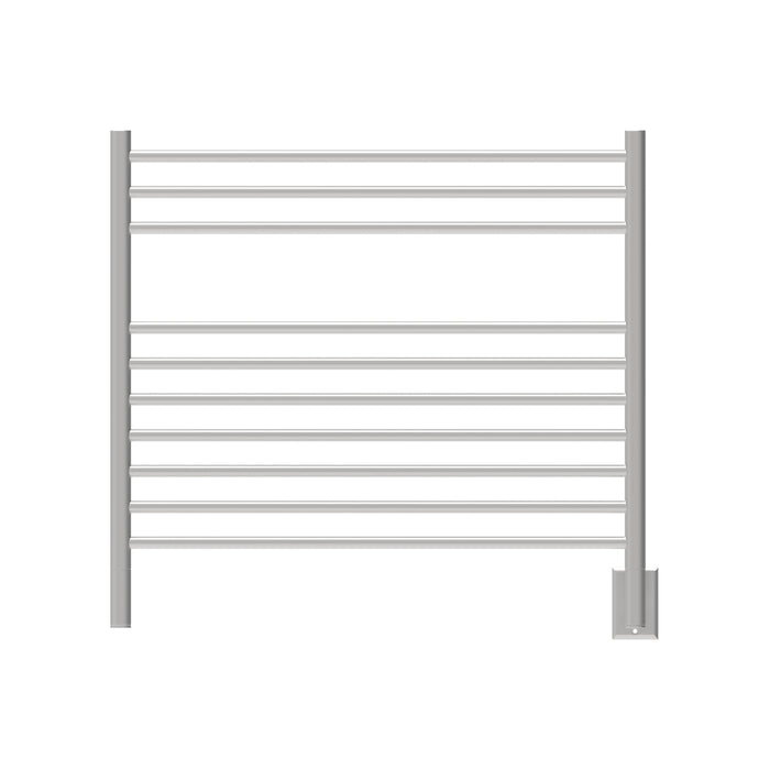 Amba KSB Jeeves Model K Straight 10 Bar Hardwired Towel Warmer in Brushed