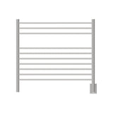 Amba KSB Jeeves Model K Straight 10 Bar Hardwired Towel Warmer in Brushed