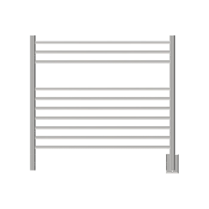 Amba KSP Jeeves Model K Straight 10 Bar Hardwired Towel Warmer in Polished