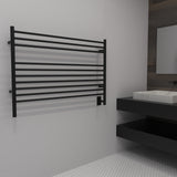 Amba LSO Jeeves Model L Straight 10 Bar Hardwired Towel Warmer in Oil Rubbed Bronze