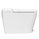 Brondell KBT-900 Coit tankless toilet in side profile with the lid closed