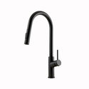 Houzer KEV-151-MB Kevali Series Matte Black Single Handle Pull-Down Kitchen Faucet