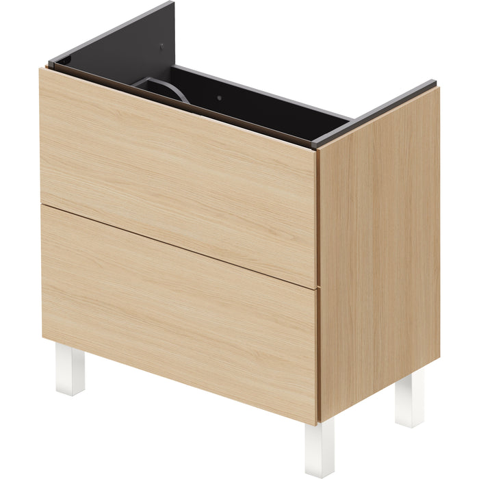 Duravit LC6748030300000 L-Cube 32 1/4" Floorstanding Single Vanity Cabinet in Natural Oak