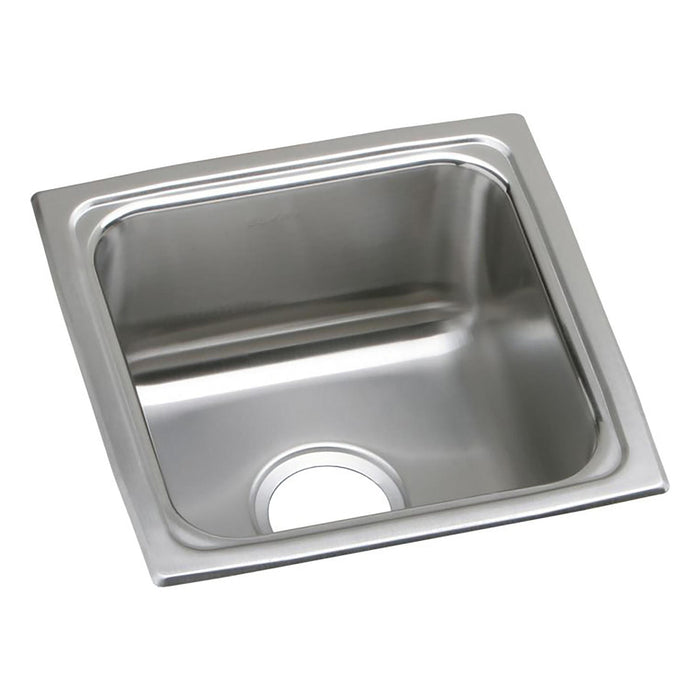 Elkay LFR1515 Stainless Steel Single-Bowl Drop-In Bar/Prep Sink