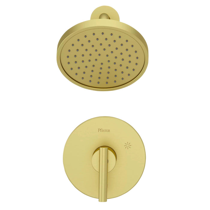 Pfister LG89-7NCBG Contempra 1-Handle Shower Only Trim in Brushed Gold