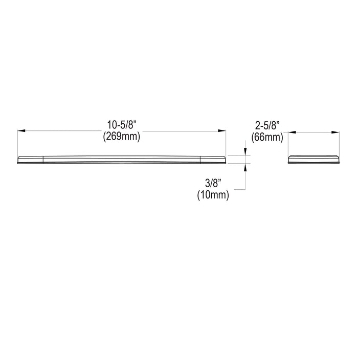 Elkay LK134CR 3-Hole Deck Plate/Escutcheon in Chrome