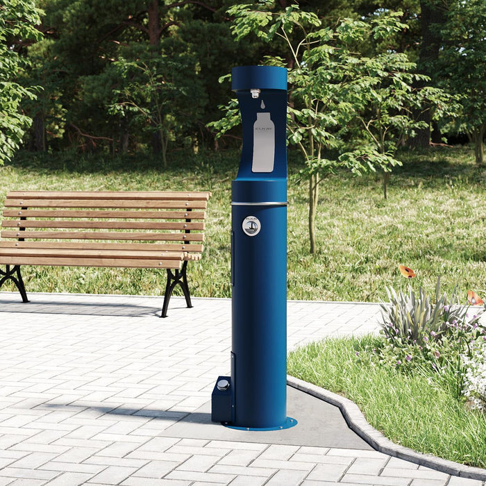 Elkay 4481FPBLU Outdoor Bottle Filler Foot Pedal Accessory in Blue