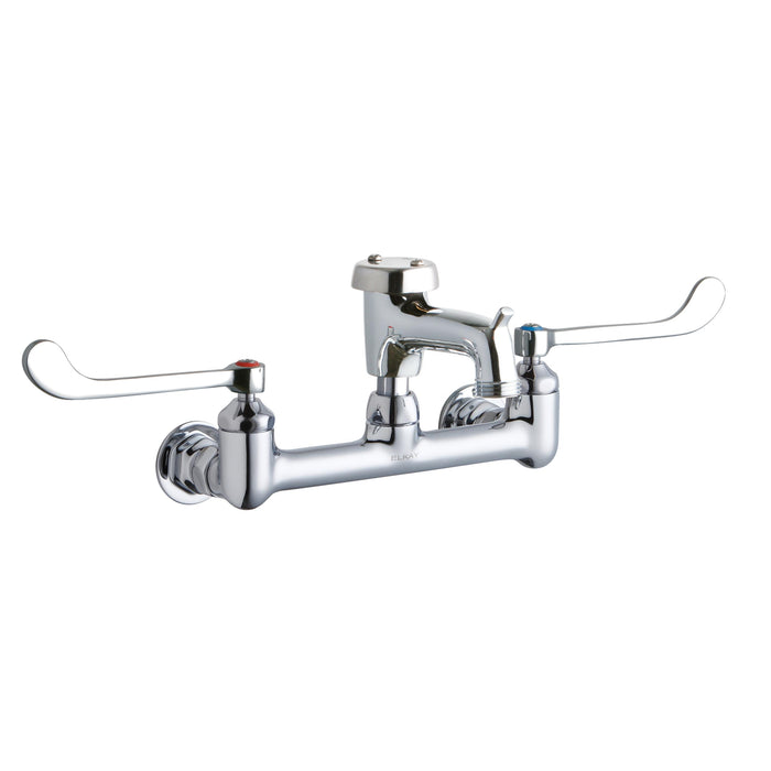 Elkay LK940BP03T6H Wall Faucet with Bucket Hook Spout