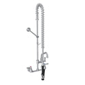 Elkay LK943AF08LC Wall Faucet with Tube Spout Handle