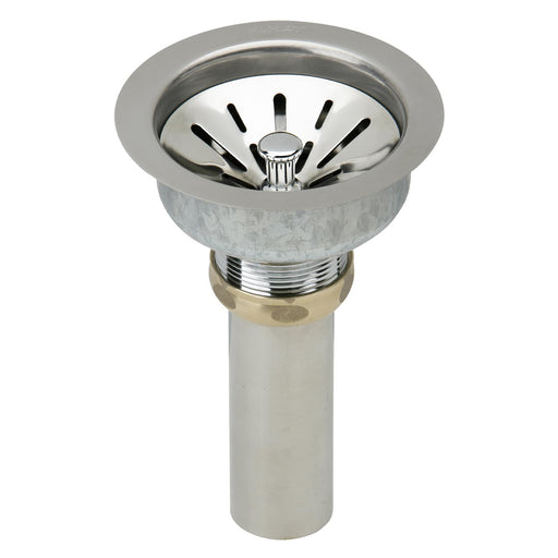 Elkay LK99FC Dlx Drain 3-1/2 Stainless Steel - Fireclay