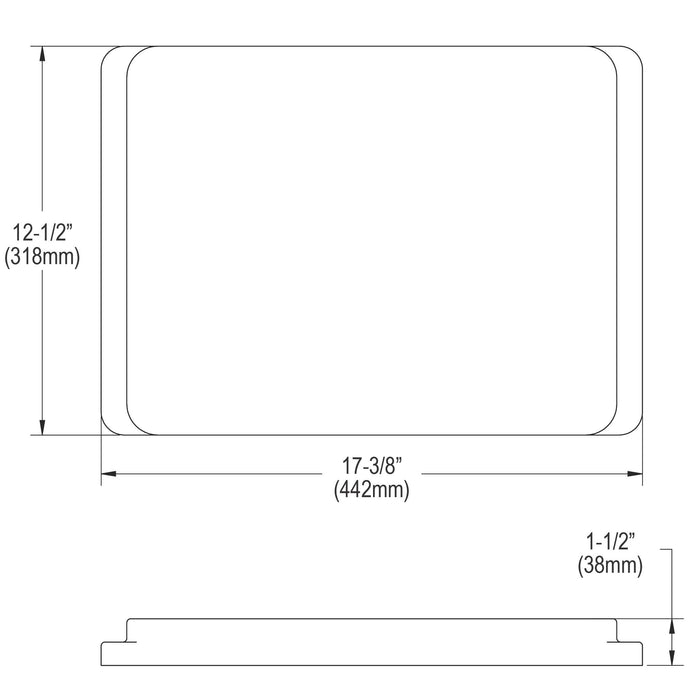 Elkay LKCB1217HW Hardwood Cutting Board
