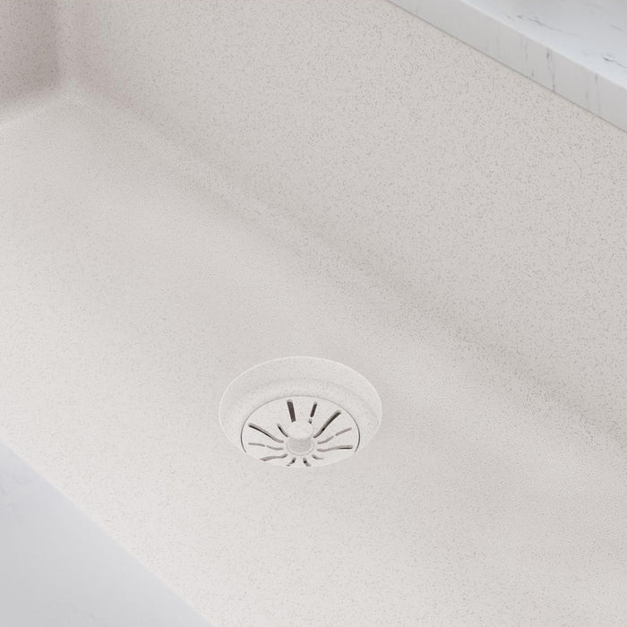 Elkay LKPDQD1RT Quartz Drain Polymer Disposer Flange in Ricotta