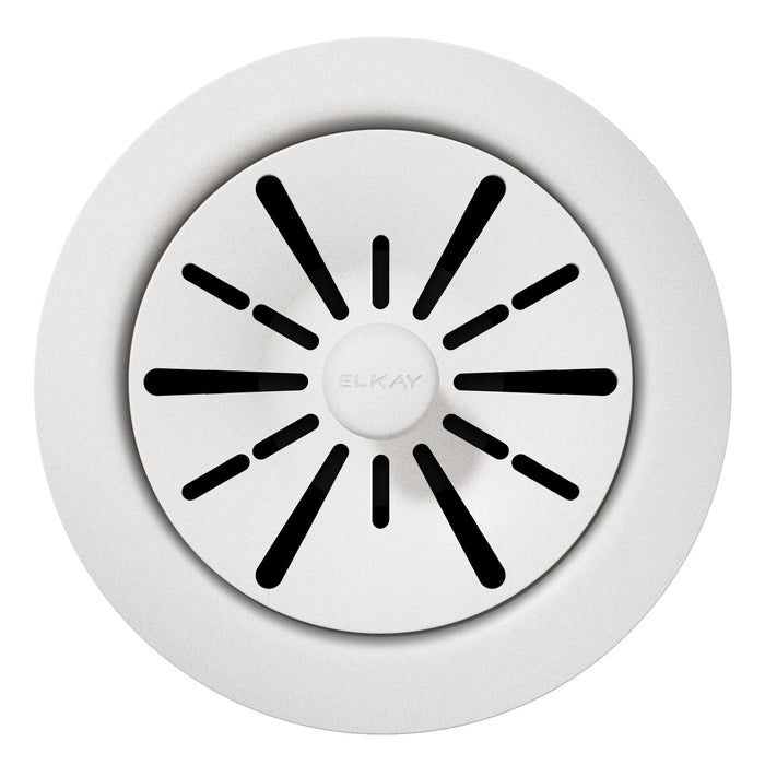 Elkay LKPDQD1RT Quartz Drain Polymer Disposer Flange in Ricotta
