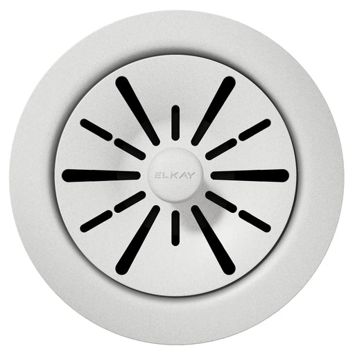 Elkay LKPDQD1WH Quartz Drain Polymer Disposer Flange in White