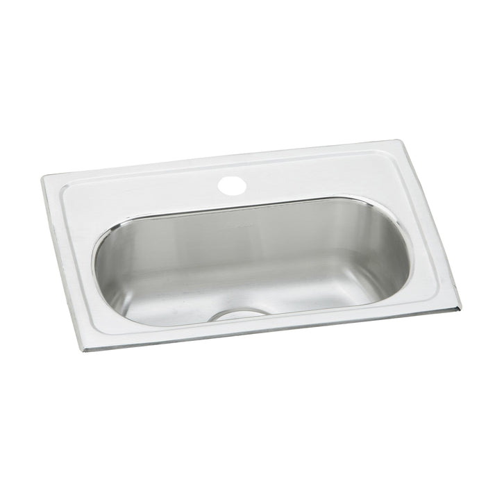 Elkay LMR20132 Stainless Steel 2-Hole Single-Bowl Drop-In Bar/Prep Sink