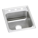 Elkay LR15223 Stainless Steel 3-Hole Single-Bowl Drop-In Kitchen Sink