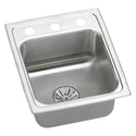 Elkay LRADQ151765PD3 Stainless Steel 3-Hole Single-Bowl Drop-In Sink