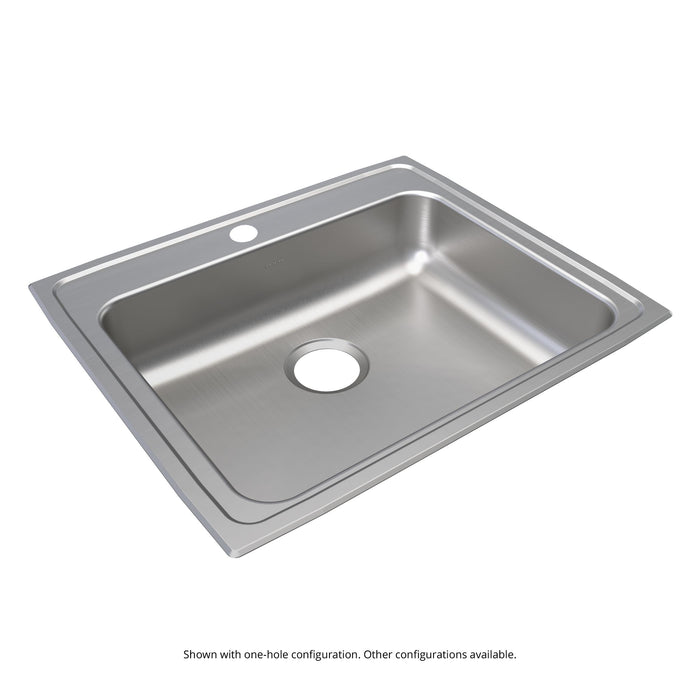 Elkay LRAD252155MR2 Stainless Steel Single-Bowl Drop-In Kitchen Sink