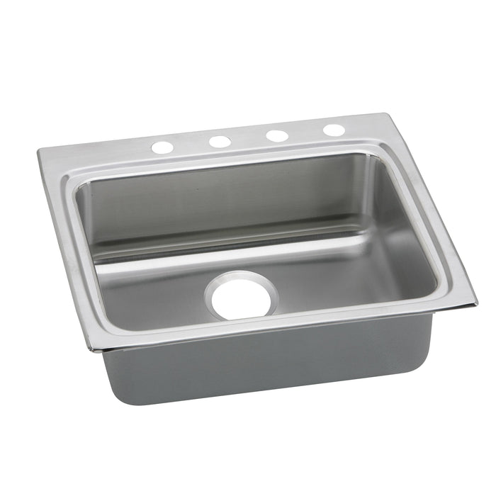Elkay LRAD2522503 Stainless Steel 3-Hole Single-Bowl Drop-In Kitchen Sink