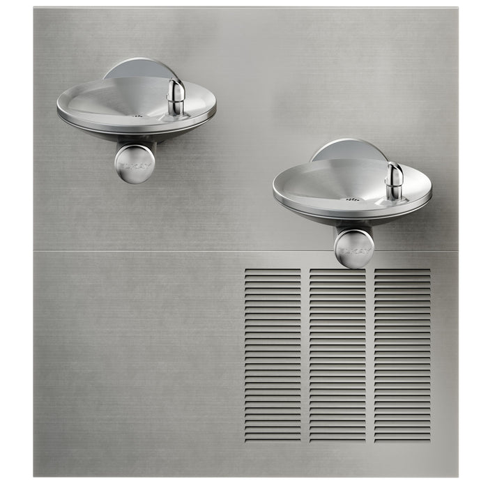 Elkay LRPBGRNMV28K 8 GPH Bi-Level Drinking Fountain in Stainless Steel